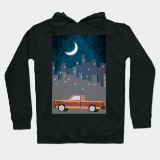 4x4 night driver Hoodie